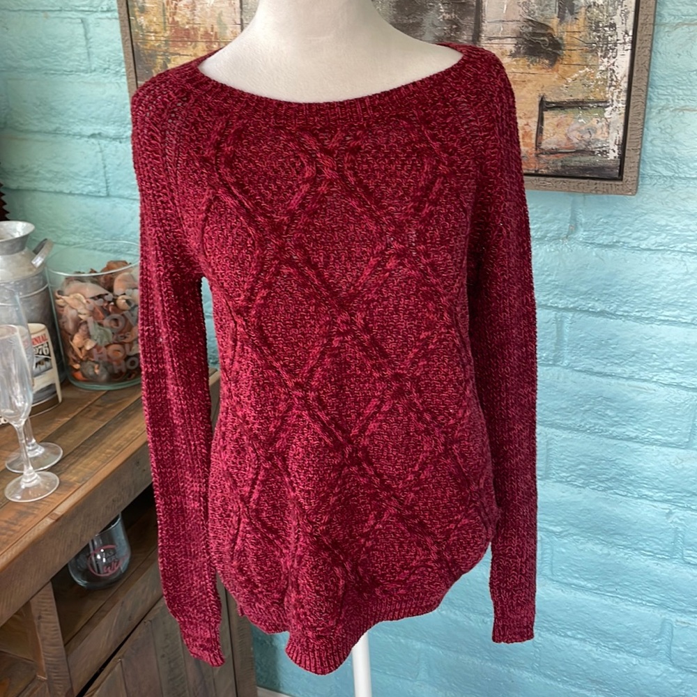 Red sweater